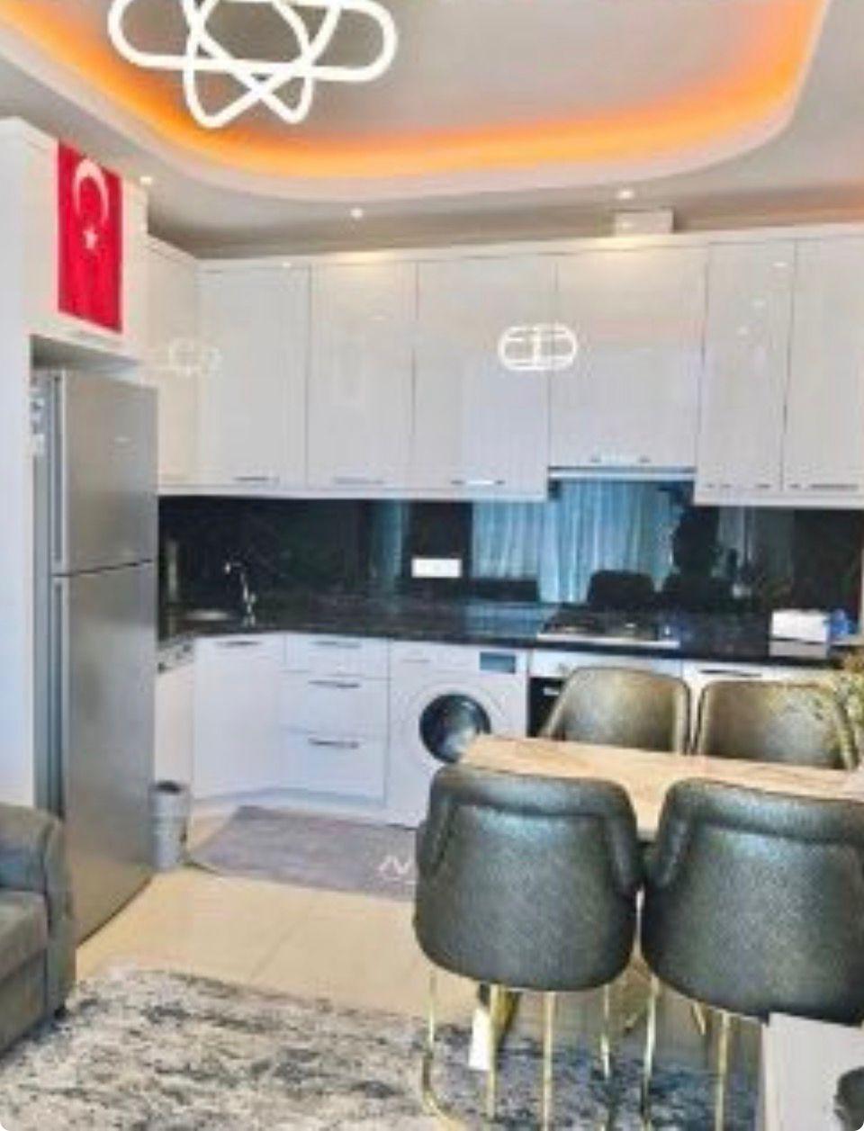 Продажа квартиры 1+1 в Yekta Blue Residence, Аланья