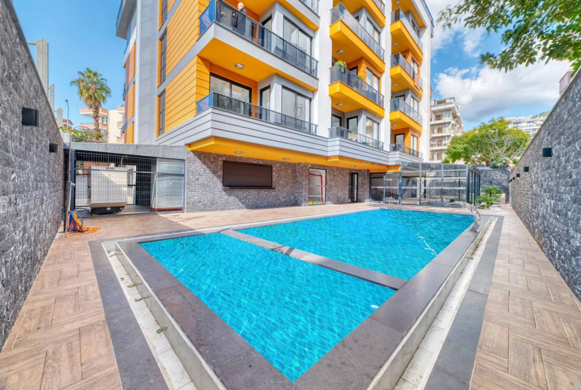 продажа квартиры 1+1 в Центре Алании