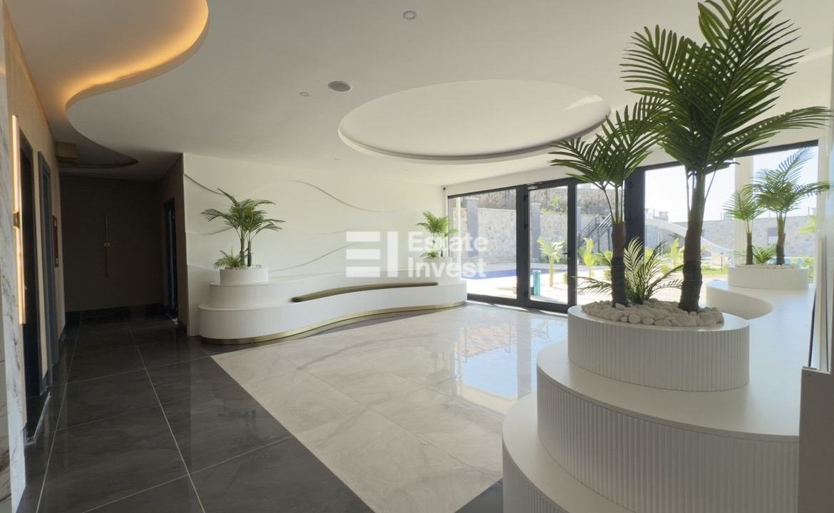 продажа квартиры 1+1 в районе Демирташ, Аланья