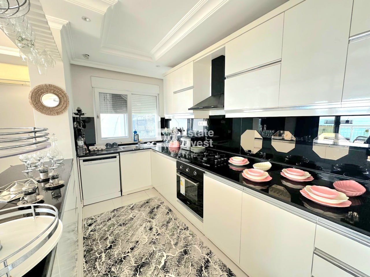 дуплекс в комплексе на берегу моря, Аланья