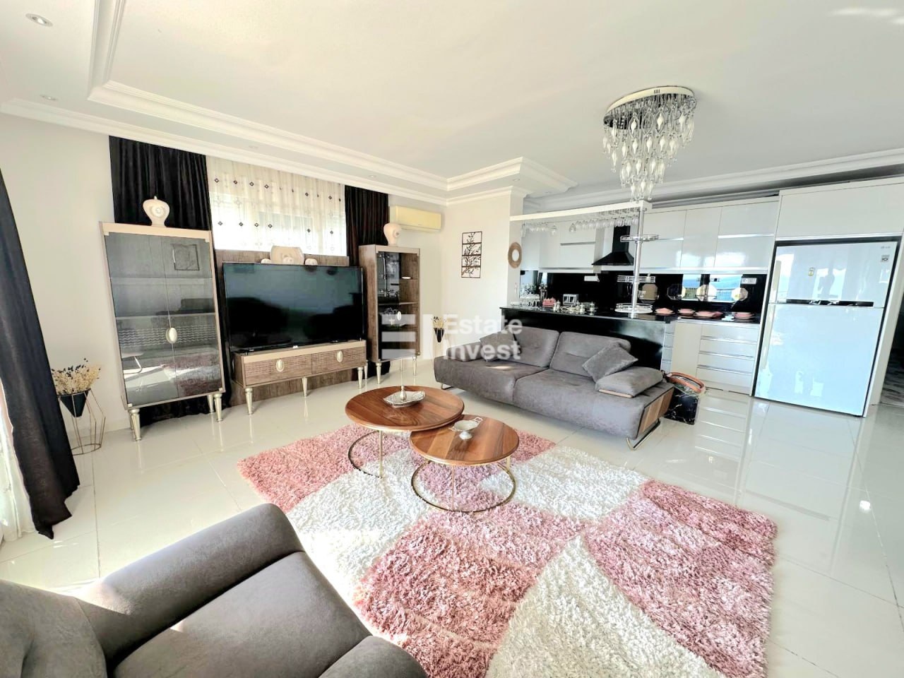 дуплекс в комплексе на берегу моря, Аланья