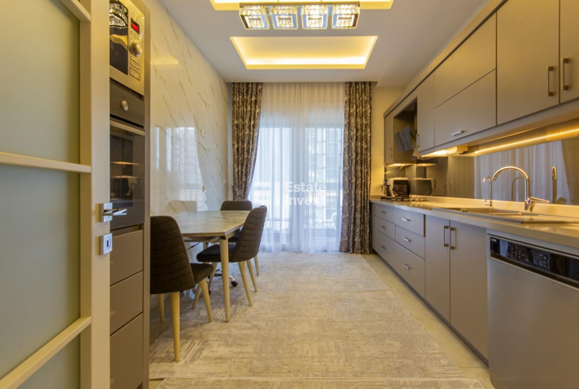 Квартира 3+1 в премиальном комплексе Алании