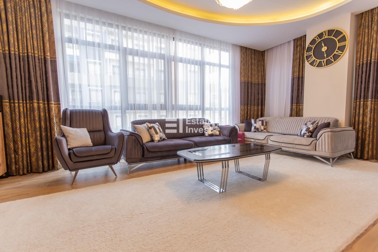 Квартира 3+1 в премиальном комплексе Алании