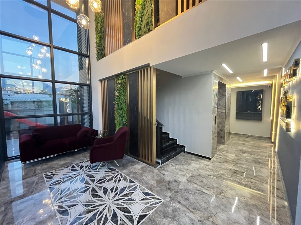 продажа укомплектованной квартиры 1+1 в районе Оба