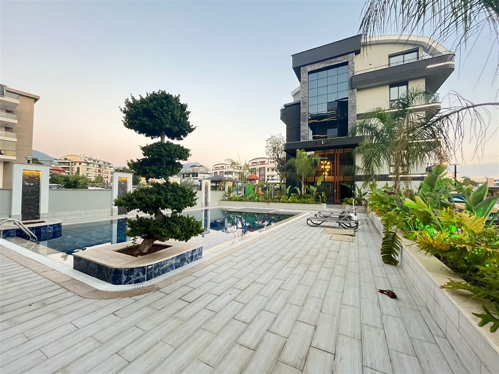 продажа укомплектованной квартиры 1+1 в районе Оба