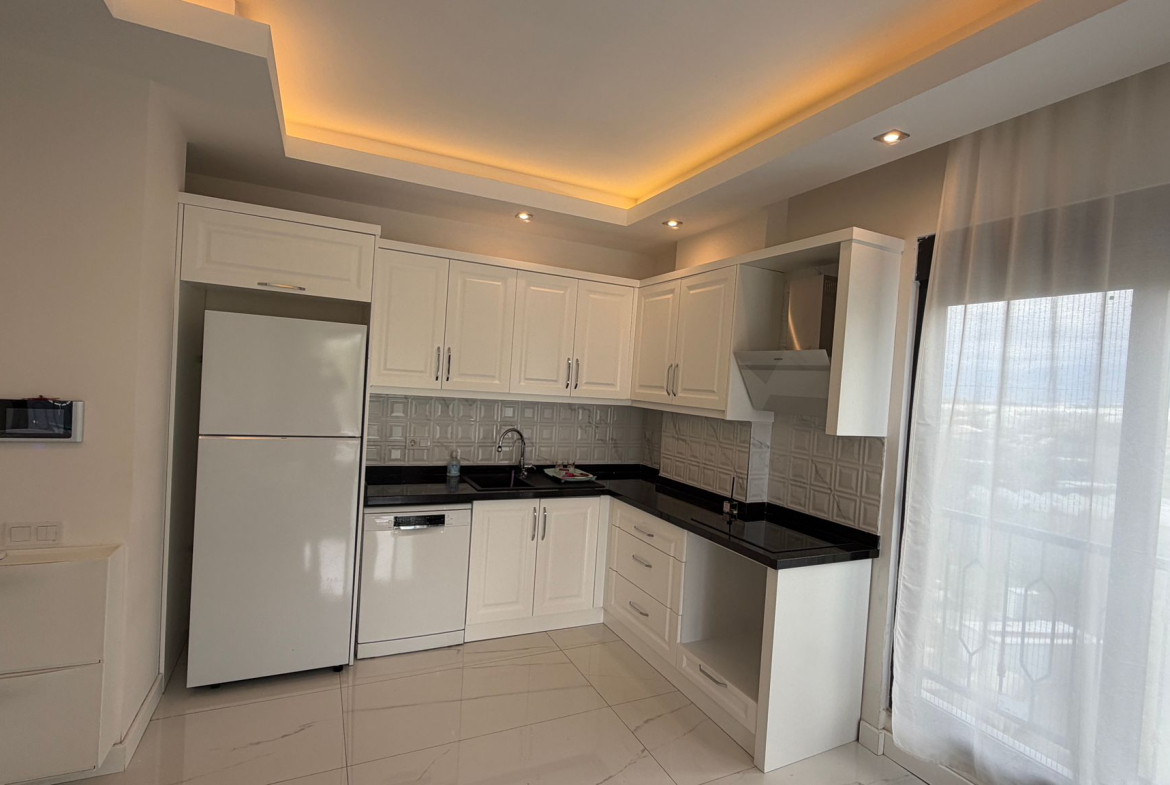 меблированная 1+1 в Махмутларе, продажа
