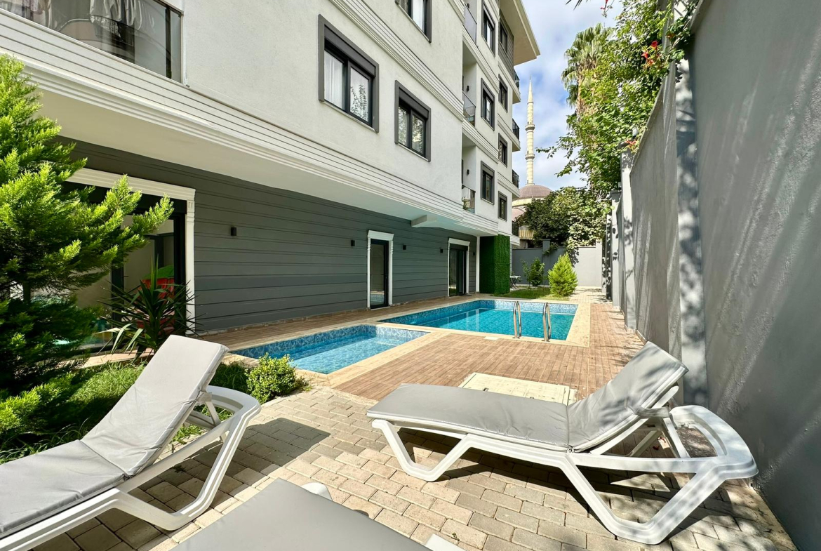 продажа квартиры 1+1 в центре Алании