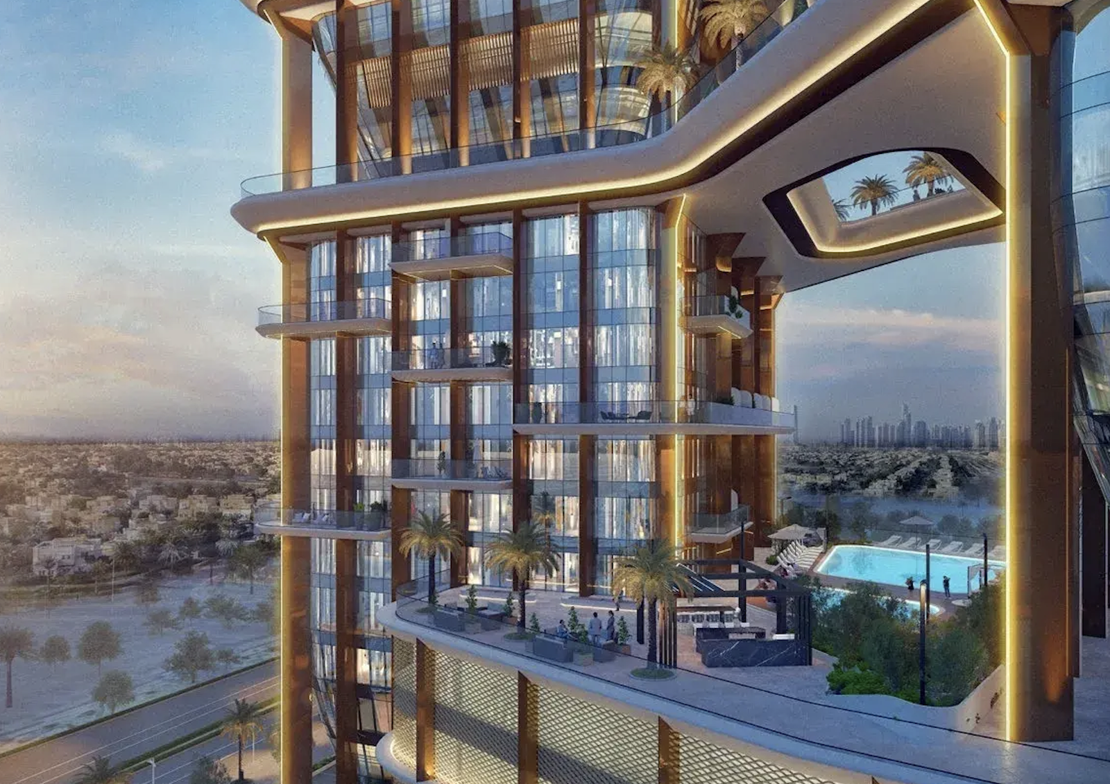 Radiant Bridges Купить апартаменты от застройщика в Абу-Даби