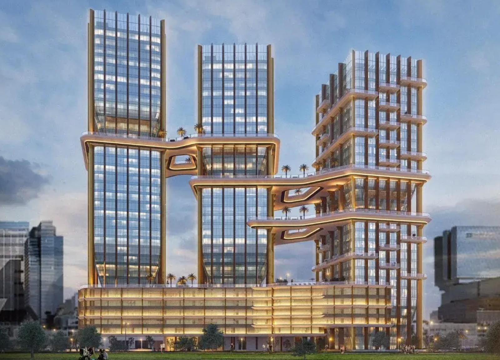Radiant Bridges Купить апартаменты от застройщика в Абу-Даби