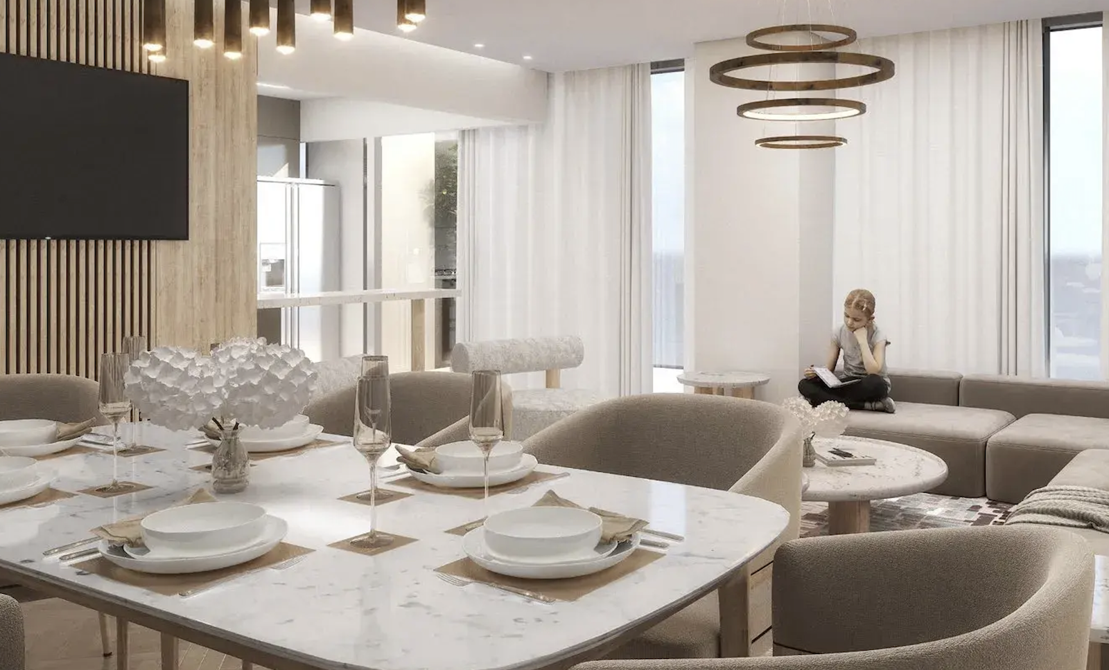 Radiant Bridges Купить апартаменты от застройщика в Абу-Даби