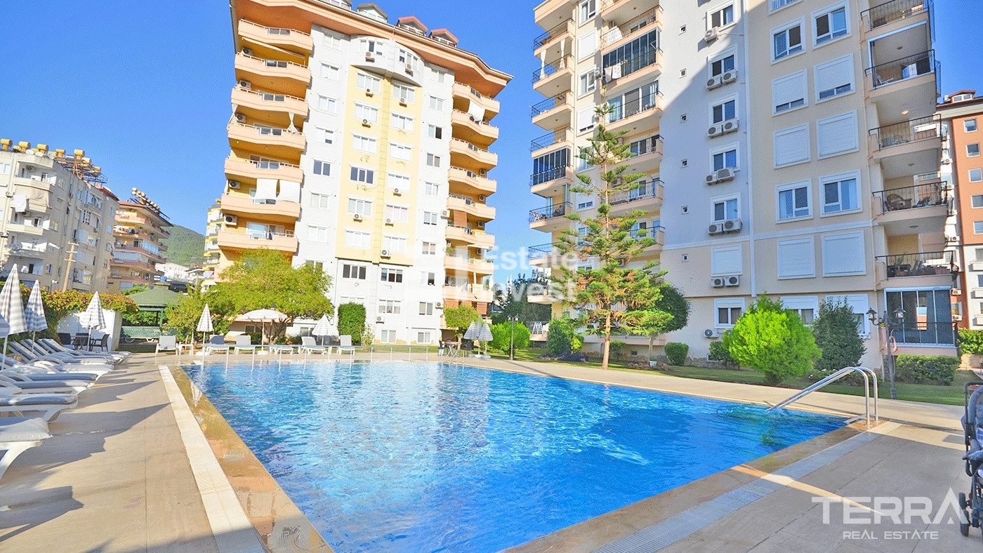 05 продажа квартира 1+1 в центре Алании