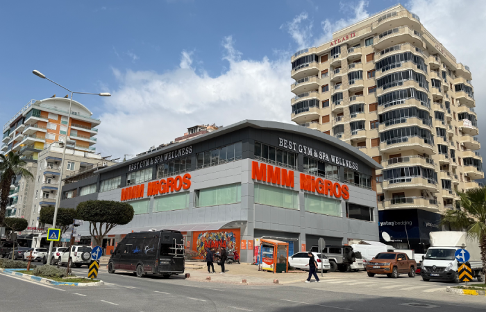 Супермаркет Migros в Махмутларе