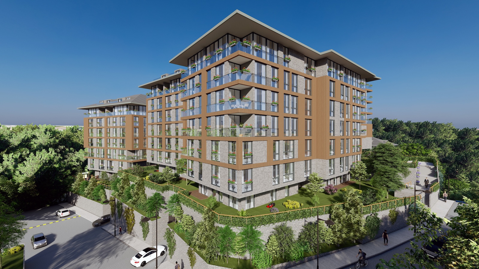 HILL GARDEN 216 квартира в ускюдар