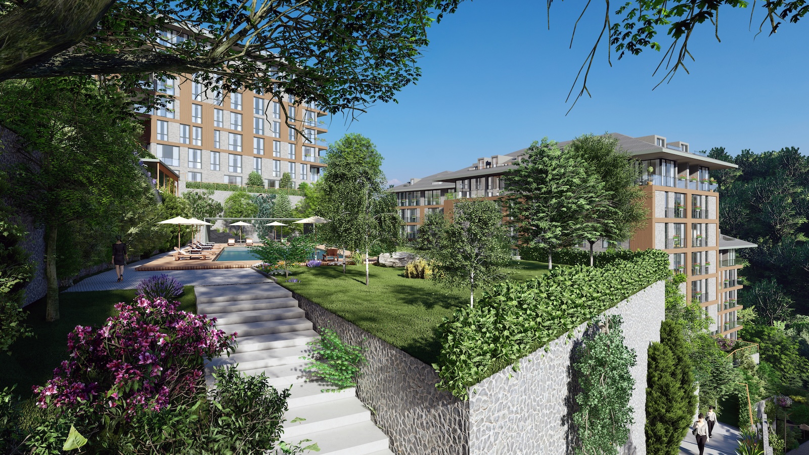 HILL GARDEN 216 квартира в ускюдар