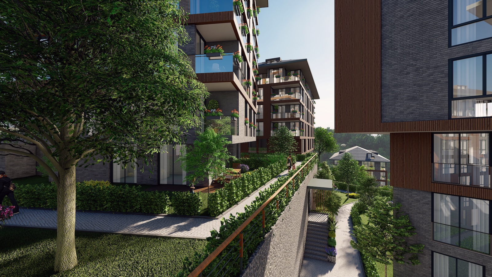 HILL GARDEN 216 квартира в ускюдар