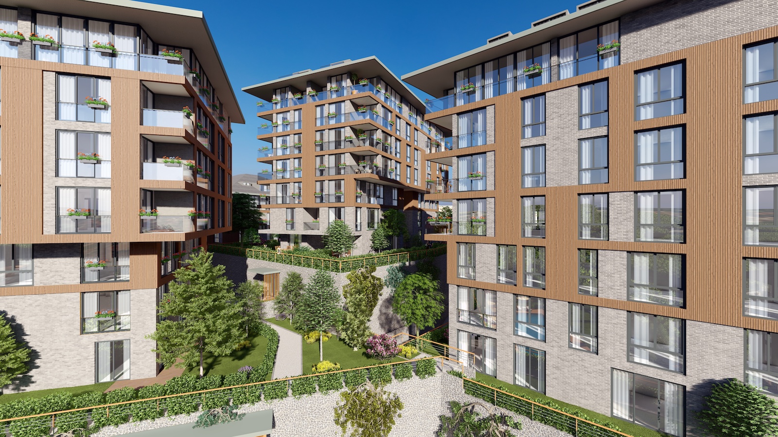 HILL GARDEN 216 квартира в ускюдар