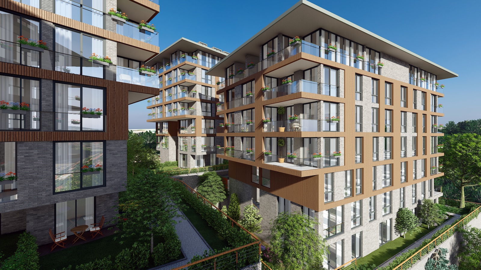 HILL GARDEN 216 квартира в ускюдар