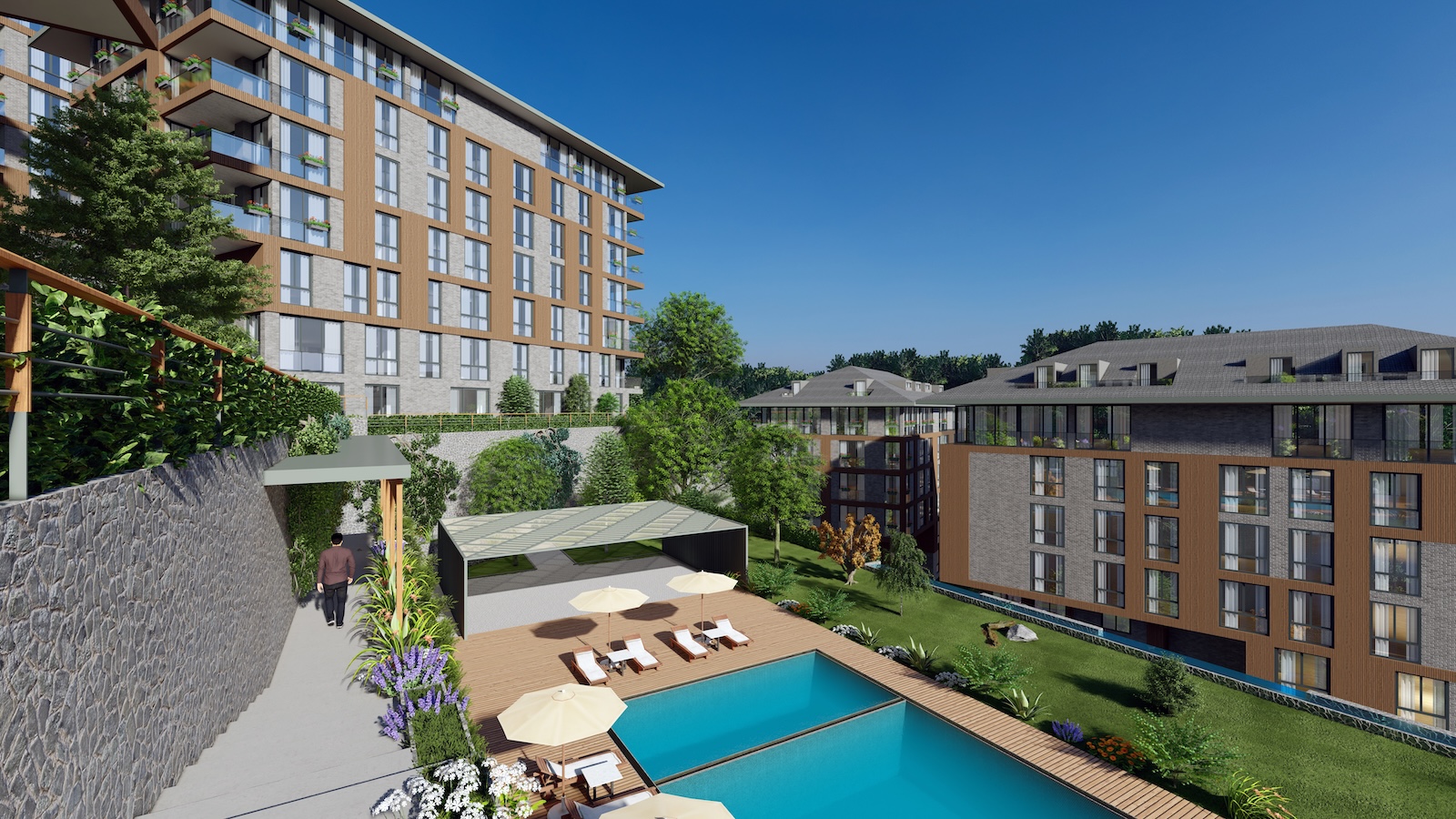 HILL GARDEN 216 квартира в ускюдар