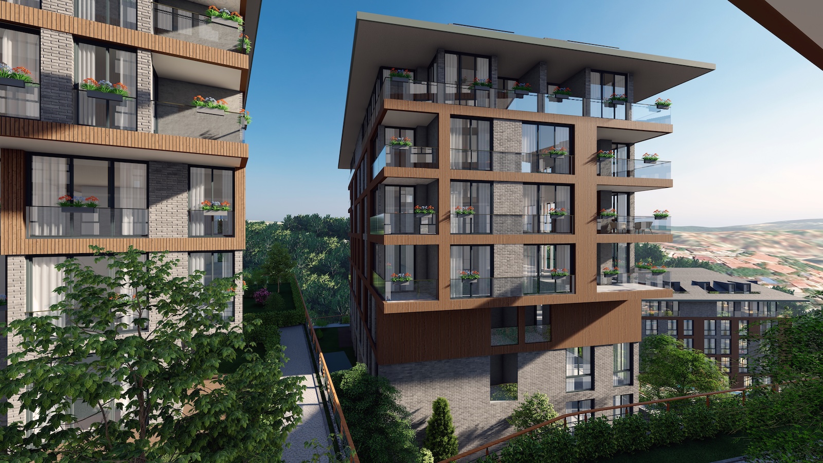HILL GARDEN 216 квартира в ускюдар