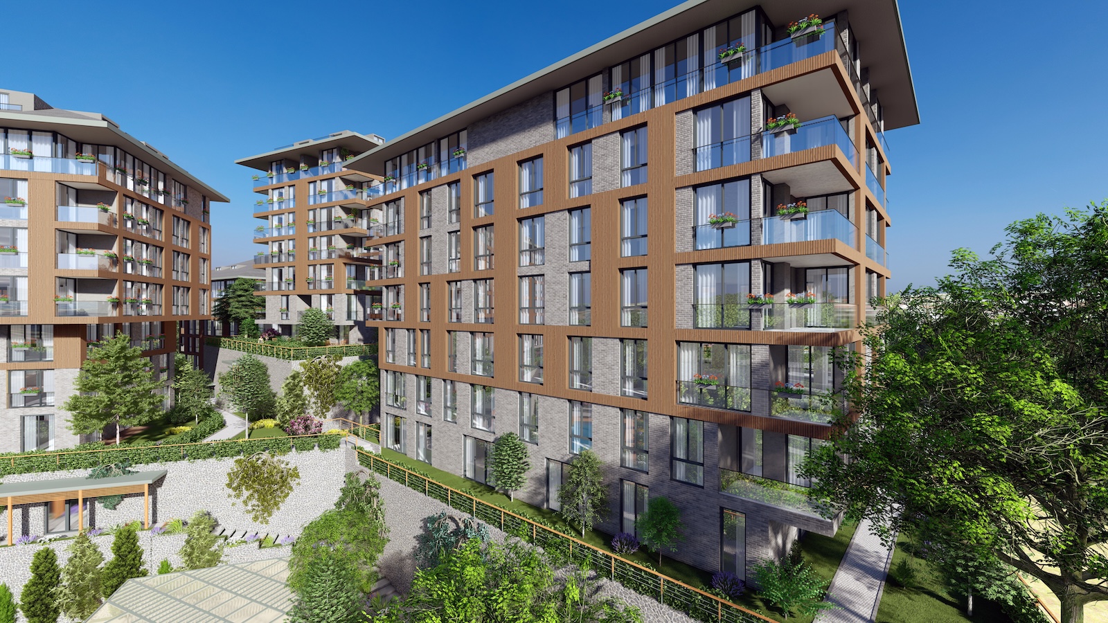 HILL GARDEN 216 квартира в ускюдар