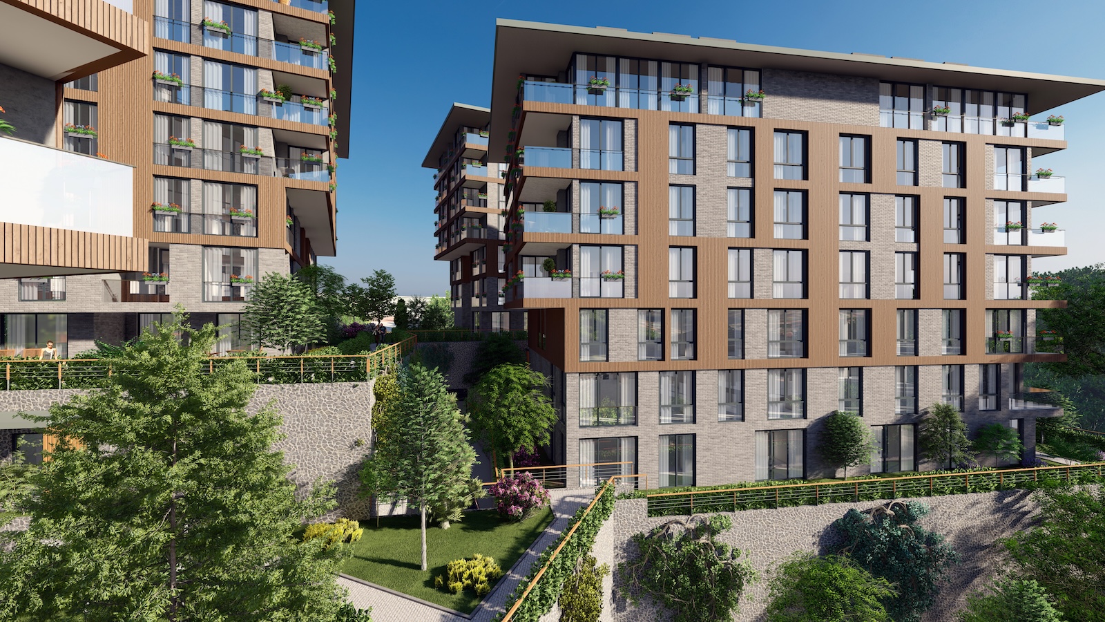 HILL GARDEN 216 квартира в ускюдар