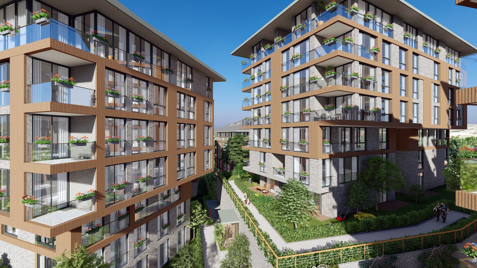 HILL GARDEN 216 квартира в ускюдар