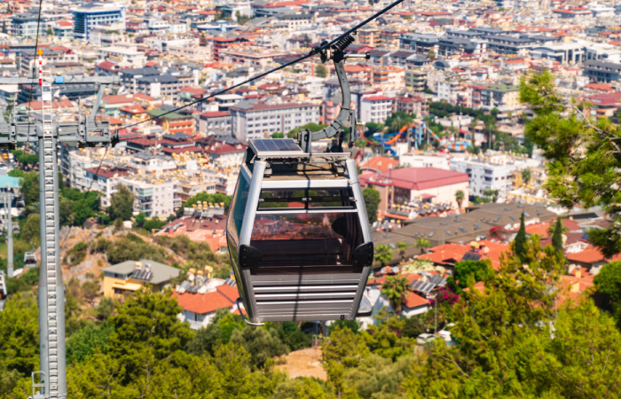 Канатная дорога в Алании (Alanya Teleferik)